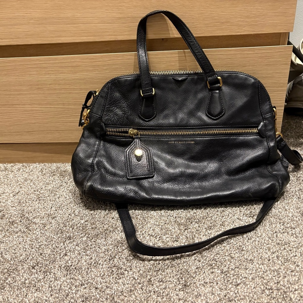 Marc by Marc Jacobs Black Leather Bag